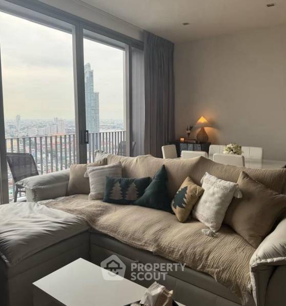 รูป คอนโด 2-ห้องนอน ที่ ริธึ่ม เจริญกรุง พาวิลเลี่ยน ใกล้ BTS สะพานตากสิน (ID 2772228) - รูปที่ 2/3