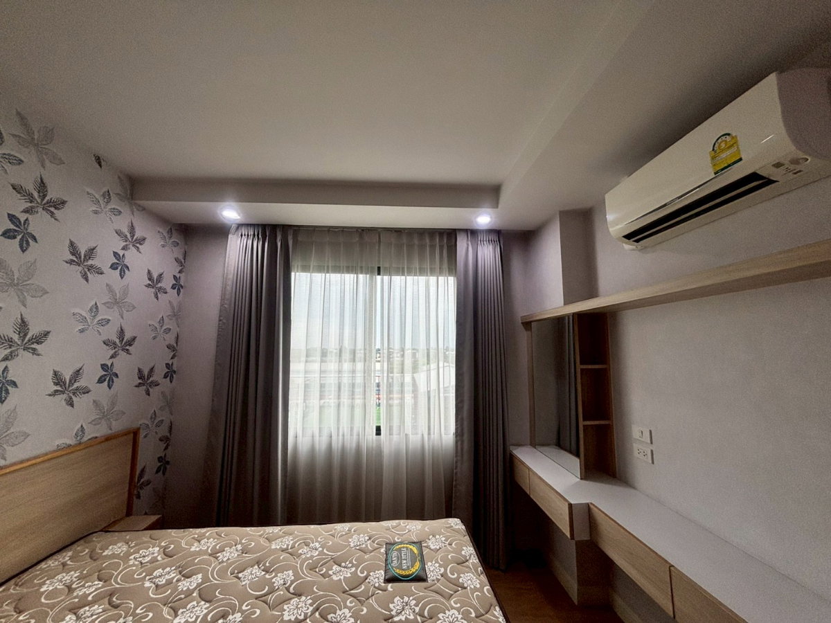 รูป ให้เช่า วี คอนโด ศาลายา 2 ห้องนอน/ 1 ห้องน้ำ วิวสวย ลมเย็น - รูปที่ 5/13