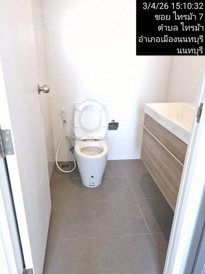 รูป เมโทร ลักซ์ ริเวอร์ฟร้อนท์ รัตนาธิเบศร์ 1B1B ชั้น 8 ตึก B ขนาด 26.03 ตร.ม. เช่า 9,500 บาท/เดือน Ready to move in - รูปที่ 5/10