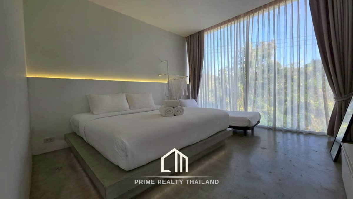 รูป บ้านพักตากอากาศ สไตล์มินิมอล หลังนี้อยู่หัวหิน 88 - รูปที่ 20/39