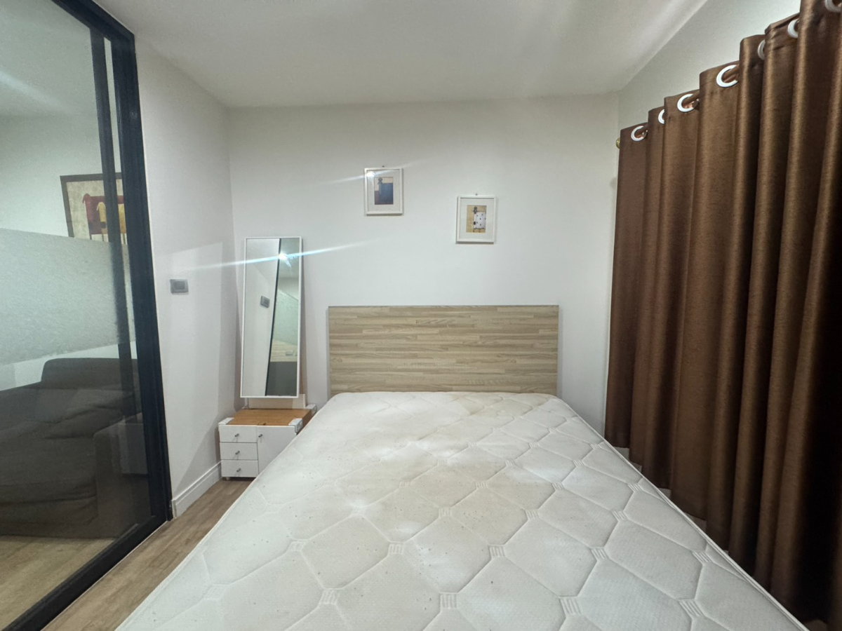 รูป ให้เช่า เอชทู สโตน คอนโด รามอินทรา21 H2 Stone Condo Ramindra 21 เฟอร์ไฟฟ้าครบ มีเครื่องซักผ้า รีโนเวททาสีใหม่ทั้งห้อง พร้อมอยู่ ปลายเดือน เมย - รูปที่ 2/12