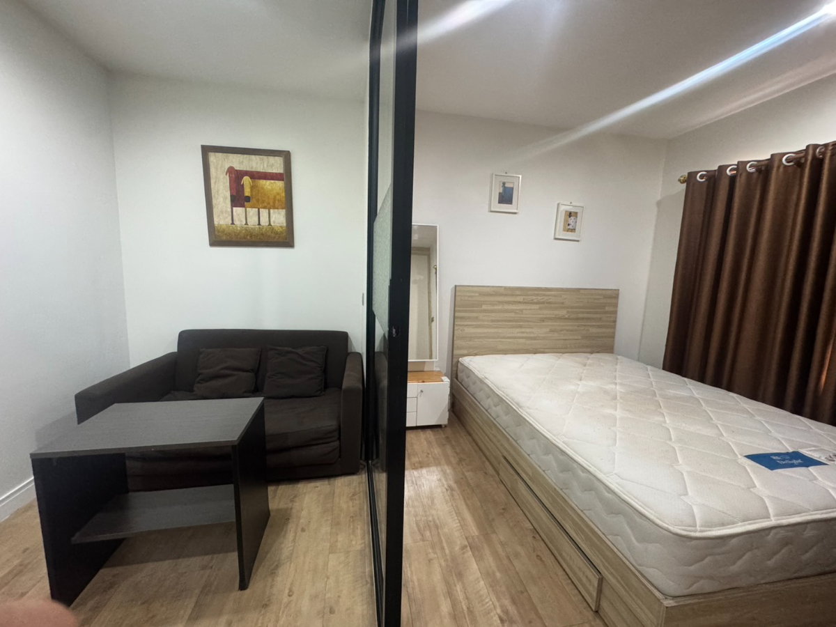 รูป ให้เช่า เอชทู สโตน คอนโด รามอินทรา21 H2 Stone Condo Ramindra 21 เฟอร์ไฟฟ้าครบ มีเครื่องซักผ้า รีโนเวททาสีใหม่ทั้งห้อง พร้อมอยู่ ปลายเดือน เมย - รูปที่ 3/12