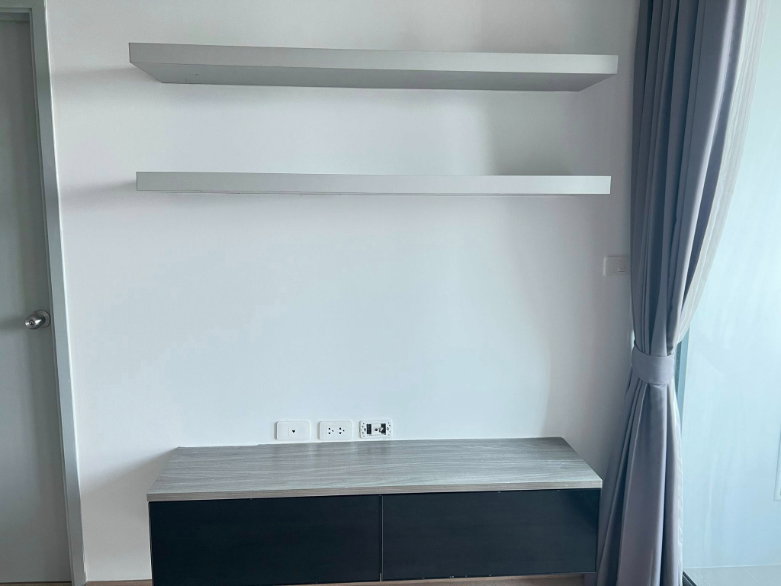 รูป 📍 ให้เช่าคอนโด IDEO Wutthakat ✨ ห้องเงียบ ลมดี ไม่โดนแดด วิวโล่ง ไม่มีตึกบัง(ฺB0110) - รูปที่ 3/10