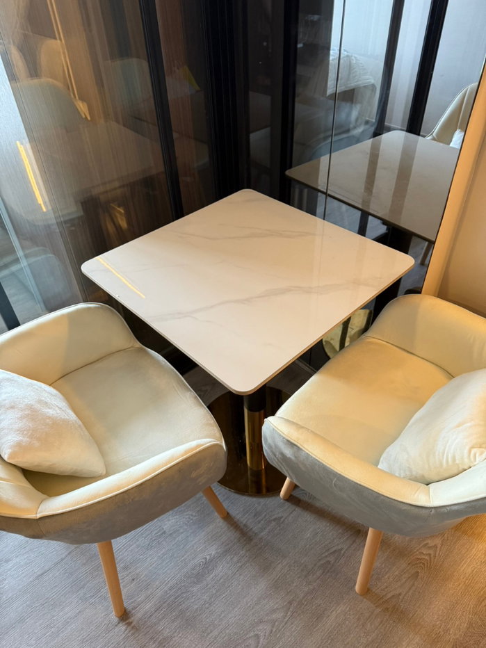 picture ✨ The Origin Ladprao Bangkapi Beautiful, premium-spec room | Fully furnished with a luxurious marble table, near MRT Bang Kapi ✨ - 5/8