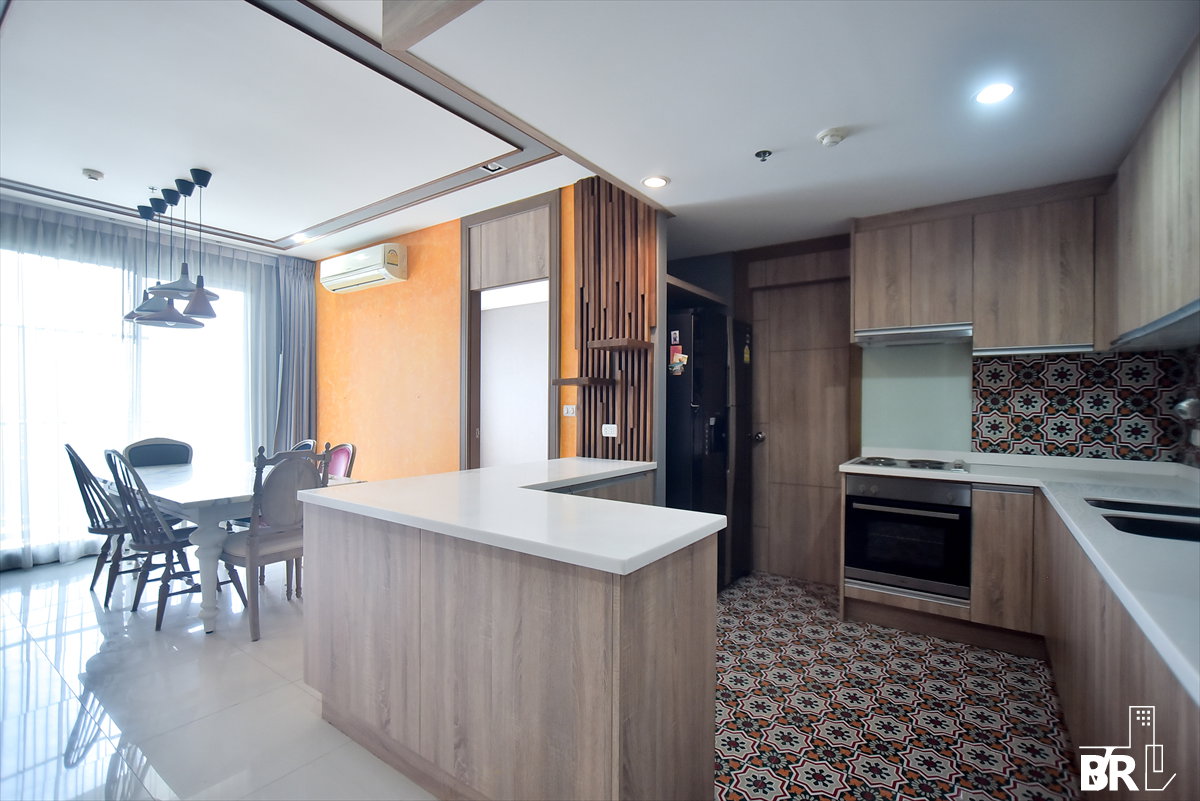 รูป Condo for Rent 🌃 Villa Asoke, near MRT Phetchaburi, 80K 2BR 172.19 sqm💫Beautiful Unit with unblocked view - รูปที่ 11/14