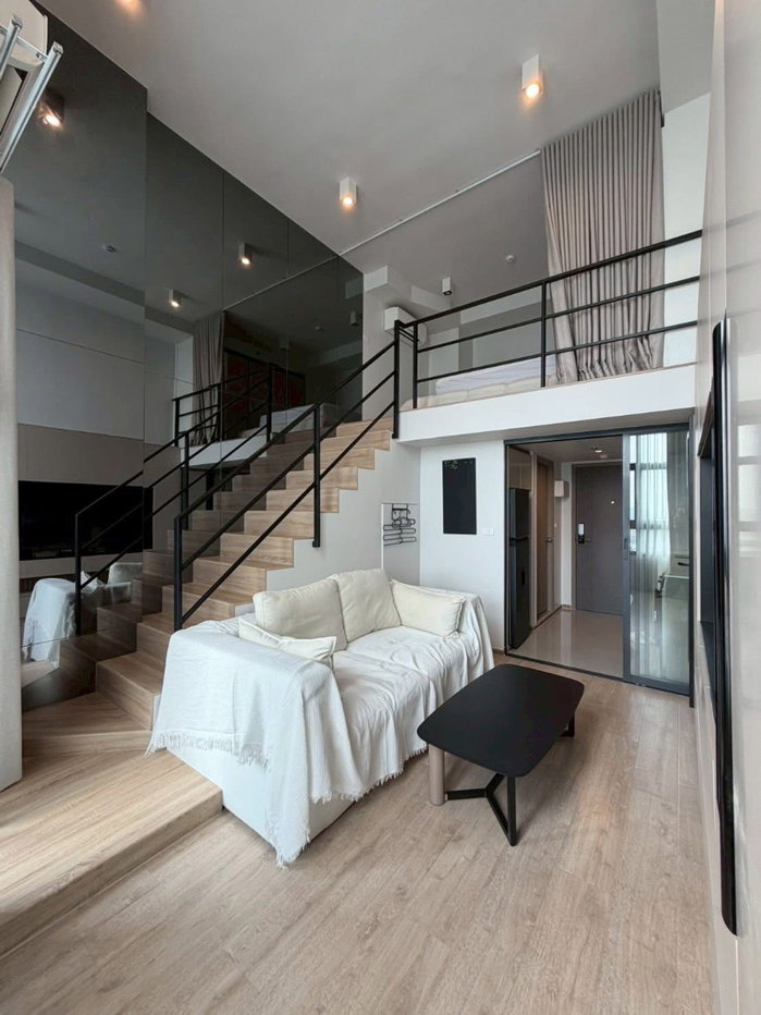 รูป ✅🌟ปล่อยเช่า IDEO พระราม9-อโศก 1 bed room  (ห้อง Duplex)✅Fully Furnished  ‼️Free WiFi  - รูปที่ 6/8