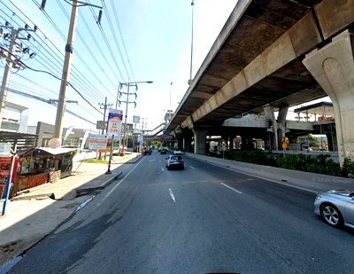 ที่ดิน ถนนกิ่งแก้ว : ขายที่ดินเปล่า วิวสนามกอล์ฟธนาซิตี้ คันทรี คลับ บางนา กม.13