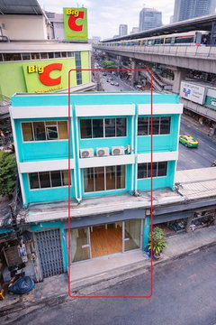 MRTสุทธิสาร เช่าโฮมออฟฟิศ 3 ชั้น อินทามระ12-16 2-3นอน BTS สะพานควาย วิภาวดี 2น้ำ 16,999บาท-เดือน