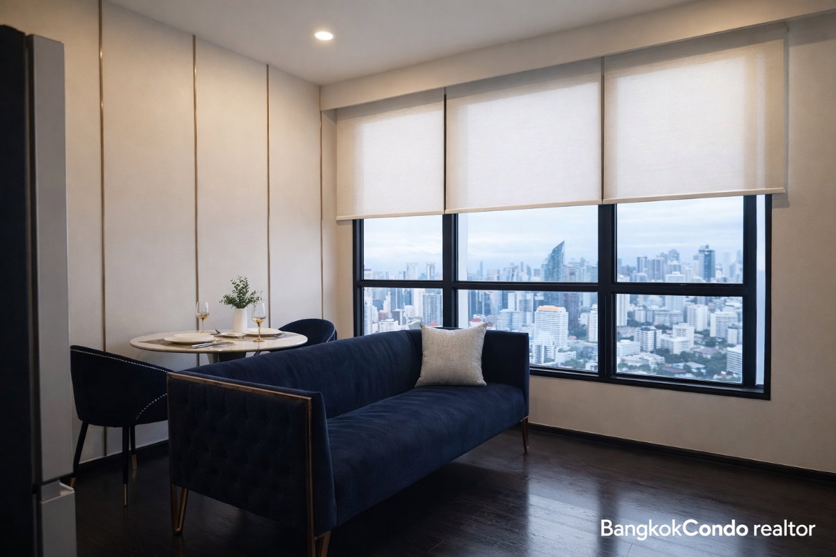 รูป 🍀🍀 Prime condo location 🚆ให้เช่า📌พาร์ค ออริจิ้น ทองหล่อ (Line:@rent2022)BTS ทองหล่อ✨พร้อมเข้าอยู่🔖A11126 - รูปที่ 4/10
