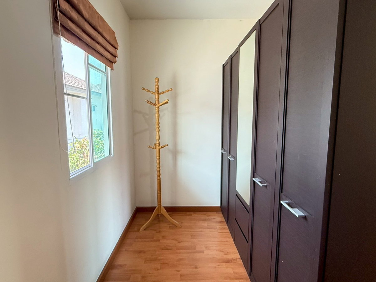 รูป ปล่อยเช่าบ้านเดี่ยว เฟอร์ครบ ทำเลติดทางด่วน พร้อมอยู่ หมู่บ้านภัสสร 19 (วัชรพล – วงแหวน) ออเงิน สายไหม 🔥เช่า 25,000 บาท/เดือน #เลี้ยงสัตว์ได้ - รูปที่ 27/35