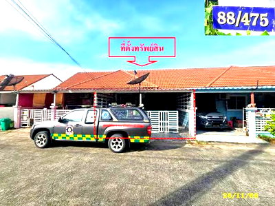 Townhouses for sale : TOWN HOUSE 21 Sq.w. Phan Thong Chonburi for 1.6M