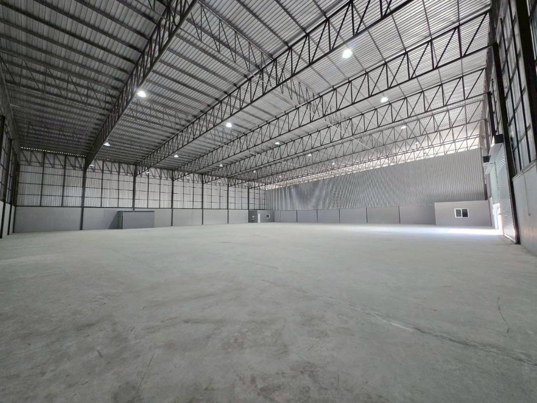 รูป ให้เช่า โรงงาน โกดังใหญ่ คลังสินค้า ขนาดเริ่มต้น 100 ตร.ม. ถึง 8,000 ตร.ม. แถวแคราย คลองมะเดื่อ นาดี บางน้ำจืด จ.สมุทรสาคร   - รูปที่ 9/14