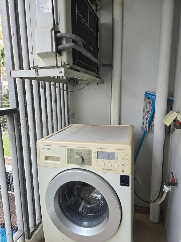 รูป 🥝🥝🥝   (  ห้องว่าง )   ให้เช่า  เดอะ คีย์ ประชาชื่น  ชั้น  3   ขนาด  33  ตร.ม.   ตกแต่งครบ  พร้อมเครื่องซักผ้า - รูปที่ 12/13