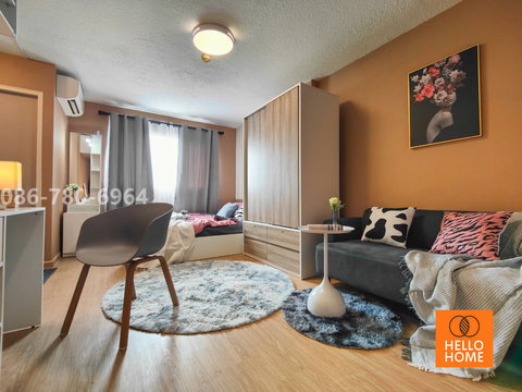 ห้องสวย มีเครื่องซักผ้า ลุมพินี คอนโดทาวน์ ร่มเกล้า-สุวรรณภูมิ