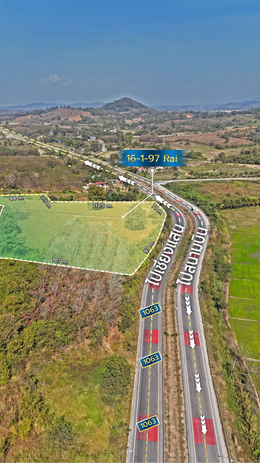 รูป ขายที่ดินเปล่า วิวภูเขา ติดถนนสาย ชร.1063 แม่จัน-เชียงแสน ทำเลศักยภาพ อ.แม่จัน เชียงราย - รูปที่ 9/9