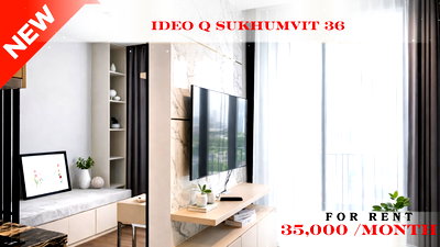 Condos for rent : 🚆 Prime Condo Location For Rent 📌 Ideo Q Sukhumvit 36 Condominium (Line: @rent2022) | Near BTS Thonglor  ✨ Ready to move in! ✨ 📌 Ref Code: A11133