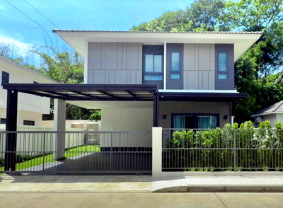 เช่าบ้านเดี่ยว เชียงใหม่ : บ้านเดี่ยวให้เช่า ในโครงการศุภาลัย พาร์ควิลล์ หางดง เชียงใหม่ ใกล้โรงเรียนนานาชาติ (R1025) T.0946511456