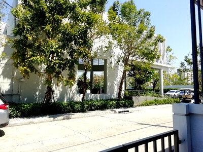 ทาวน์โฮม ปทุมธานี : ขายบ้าน ชวนชื่นทาวน์ รังสิต คลอง1 ห้องมุม ต้นโครงการ ทำเลดีสุด  ติดถนนเลียบคลอง เเหล่งชุมชน