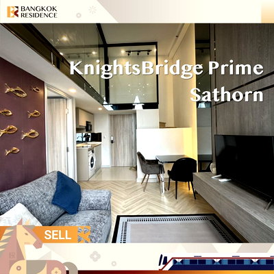 Condos for sale : 🌟Duplex Condo for Sale at KnightsBridge Prime Sathorn - Newly Renovated, Fully Furnished