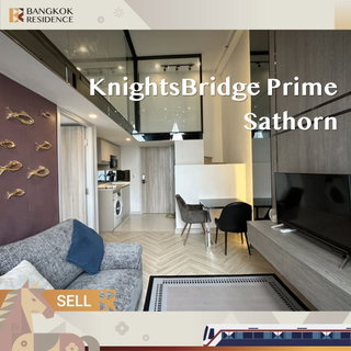 🌟Duplex Condo for Sale at KnightsBridge Prime Sathorn - Newly Renovated, Fully Furnished