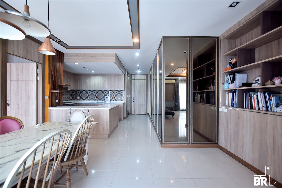 รูป Condo for Rent 🌃 Villa Asoke, near MRT Phetchaburi, 80K 2BR 172.19 sqm💫Beautiful Unit with unblocked view - รูปที่ 12/14