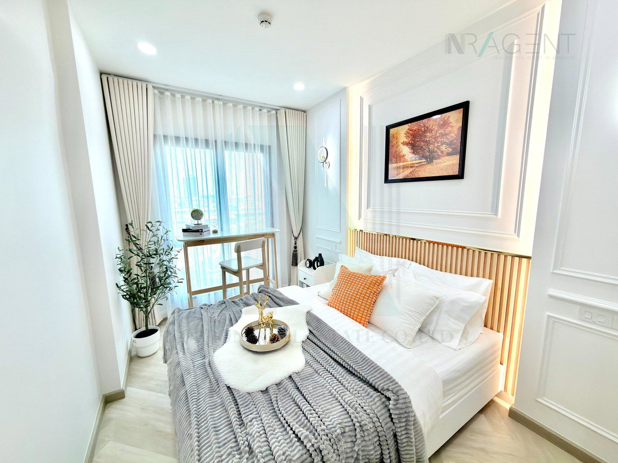 รูป ขายคอนโด เดอะริช สาทร - ตากสิน อาคาร 1 ชั้น 8 1 ห้องนอน ขนาด 35 ตรม ใกล้ BTS วงเวียนใหญ่ 100 เมตร - รูปที่ 1/8