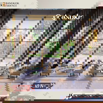 Condo for Rent 🏙️ Q Asoke, near MRT Phetchaburi 💛 23k 1BR 38.69 sqm, Vacant Unit, Ready to Move In