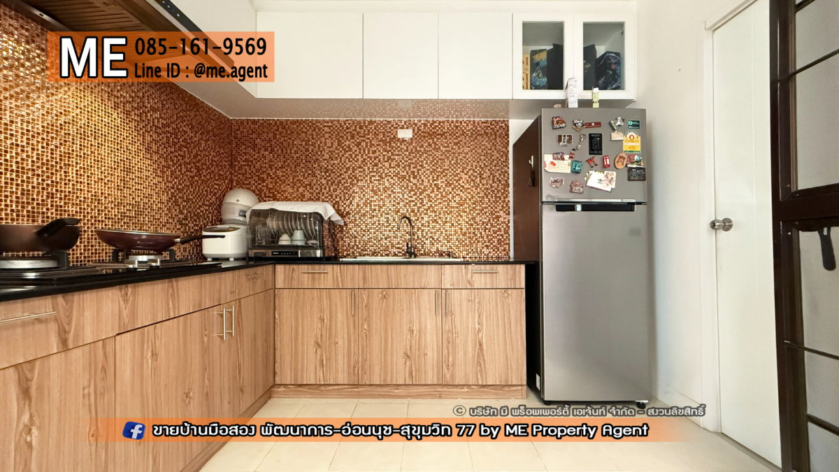รูป ขายบ้านเดี่ยว พฤกษาวิลล์ 57 พัฒนาการ 32 ตกแต่งสวย พร้อมอยู่ พร้อมเข้าอยู่ ใกล้เอกมัย – ทองหล่อ – สุขุมวิทโทร 064-954-9619 มุก (BC30-38) - รูปที่ 11/37