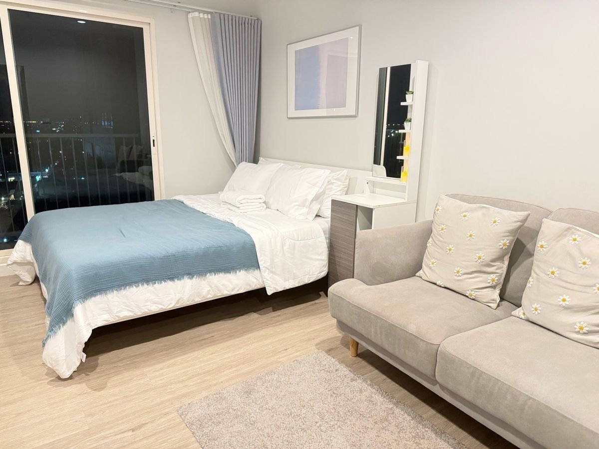 รูป 🔥 Condo for Rent – Metro Sky Wutthakat (Short to Medium Term) 🔥 (Only 450 meters from BTS Wutthakat – Ready to move in!) - รูปที่ 37/48