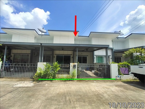 ทาวน์เฮ้าส์ 26 ตร.วา ริโอ ทาวน์ ปลวกแดง ระยอง 1.5M