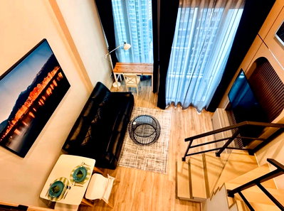 คอนโดให้เช่า : ชั้นสูง วิวดี!! 🏙️(For Rent/ให้เช่า) CULTURE Thonglor 💵 37,000 THB (Duplex, 38 Sqm)  คัลเจอร์ ทองหล่อ