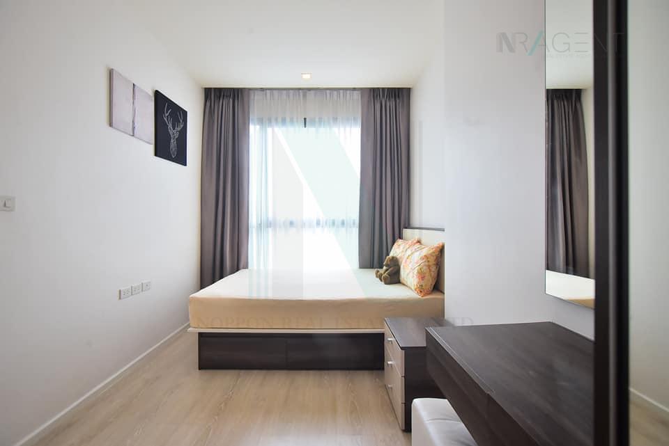 รูป 🔺 ให้เช่าคอนโด ควินน์ รัชดา 17 อาคาร B ชั้น 25 1 ห้องนอน ขนาด 35.00 ตรม ใกล้ Glasshouse รัชดาภิเษก - รูปที่ 2/8
