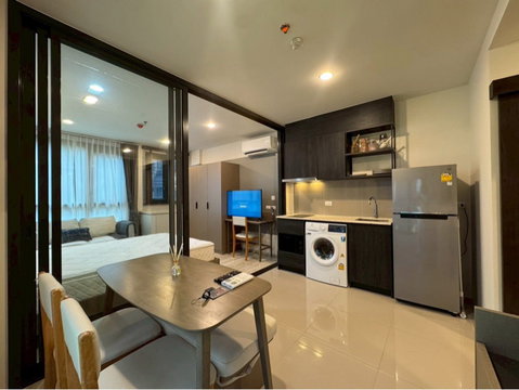 ✨ เอ็กซ์ที ห้วยขวาง🔥ห้องสวยพร้อมอยู่ ตรงปก(1 นอน 1 น้ำ) 30 ตรม. เช่าเพียง 16,000/เดือน ▫️Line: @sanhaproperty📲095-6922871