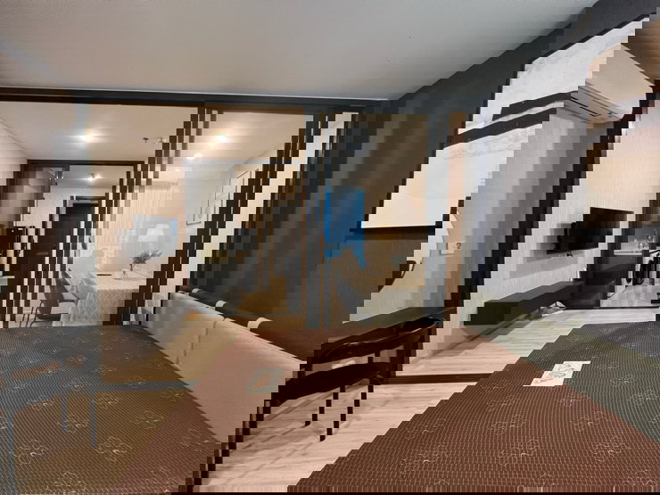 รูป 📍XT Huaikhwang✨คอนโดหรูห้วยขวาง แต่งครบพร้อมอยู่ (1 ห้องนอน ขนาด 30 ตรม.) เช่าเพียง 17,000/เดือน ▫️Line: @sanhaproperty📲095-6922871 - รูปที่ 5/10