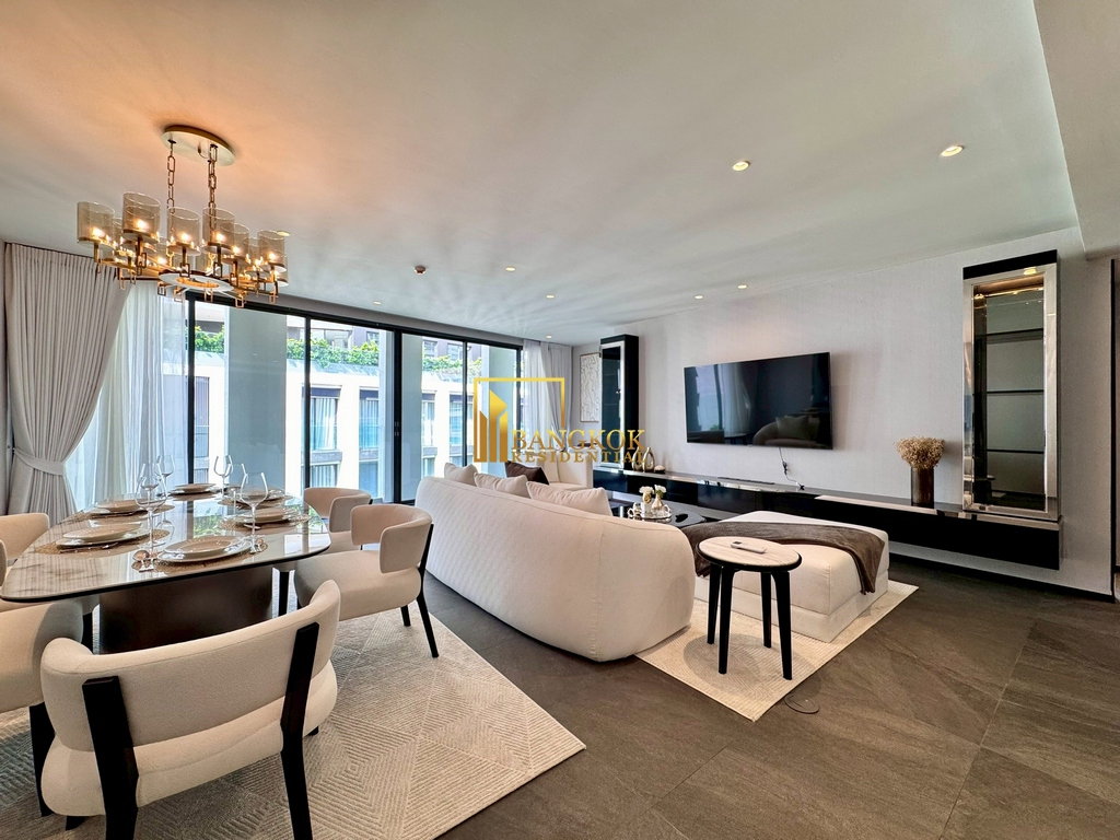 picture La Citta Delre | Elegant 2 Bedroom Luxury Condo in Thonglor - BR60397CD - 5/42