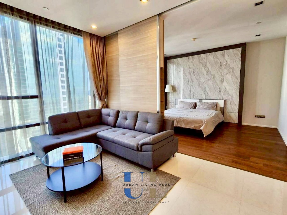 รูป ( UL2604022 ) ✨Tel/Line 096-2479369✨ , ให้เช่า เดอะ แบงค็อก สาทร , 1 ห้องนอน, 1 ห้องน้ำ, ขนาด 62 ตร.ม. ชั้นสูง, ห้องสวย, พร้อมเข้าอยู่ - รูปที่ 3/8