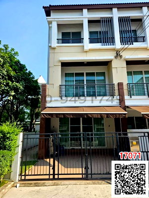 เช่าทาวน์โฮม เขตบึงกุ่ม : เช่า ทาวน์โฮม 3 ชั้น บ้านกลางเมือง เกษตร–นวมินทร์ (นวมินทร์ 70)ห ลังมุม ใกล้แฟชั่นไอร์แลนด์ 