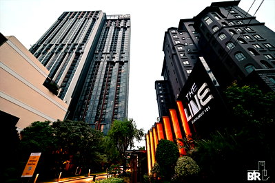 Condos for sale : Duplex  1 bed,The ultimate river view The Line Sukhumvit 101 near  BTS Punnawithi