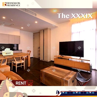 คอนโดให้เช่า :  Condo for Rent 💎 The XXXIX, 2Br, 81.58 sqm, Fully Furnished, Good Condition, Great Price 💎 