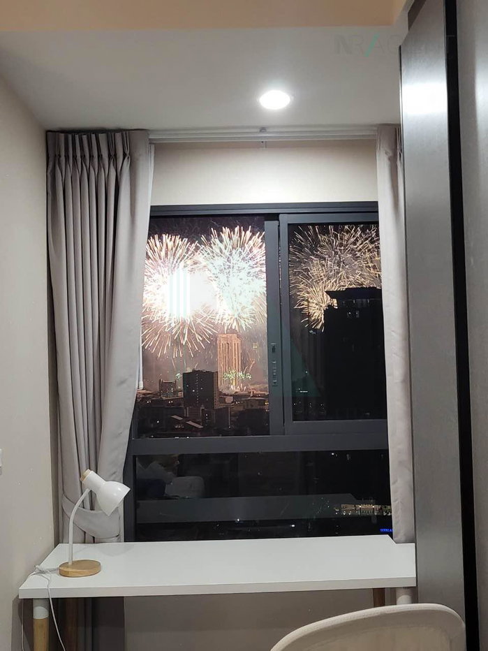 picture ð For Rent Condo IDEO CHULA - SAMYAN Building 1, Floor 28,Studio, Room size 28 sqm - 2/8