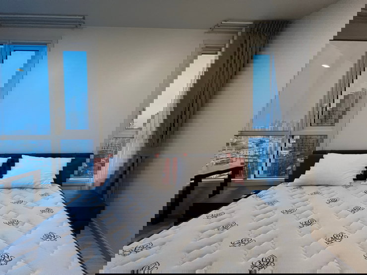 รูป 🔥ราคาดี 34K✨ เอ็กซ์ที ห้วยขวาง ใกล้ MRT ห้วยขวางพร้อมอยู่ (2 นอน 2 น้ำ) 60 ตรม. วิวสวย เฟอร์ครบ ▫️Line: @sanhaproperty📲095-6922871 - รูปที่ 6/22