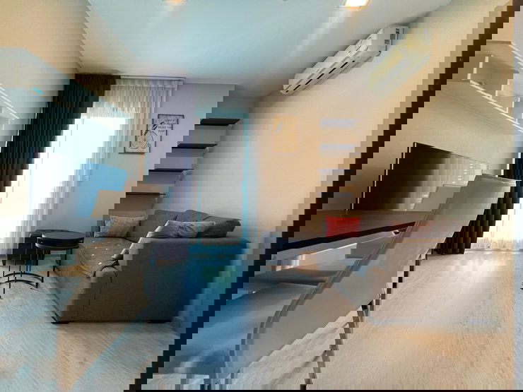 รูป ให้เช่า คอนโดเลต มิสท์ พระราม 9 ว่างพร้อมอยู่ วันที่ 8 พค 69 MRT พระราม9 เฟอร์นิเจอร์ครบ เครื่องใช้ไฟฟ้าครบ - รูปที่ 2/11