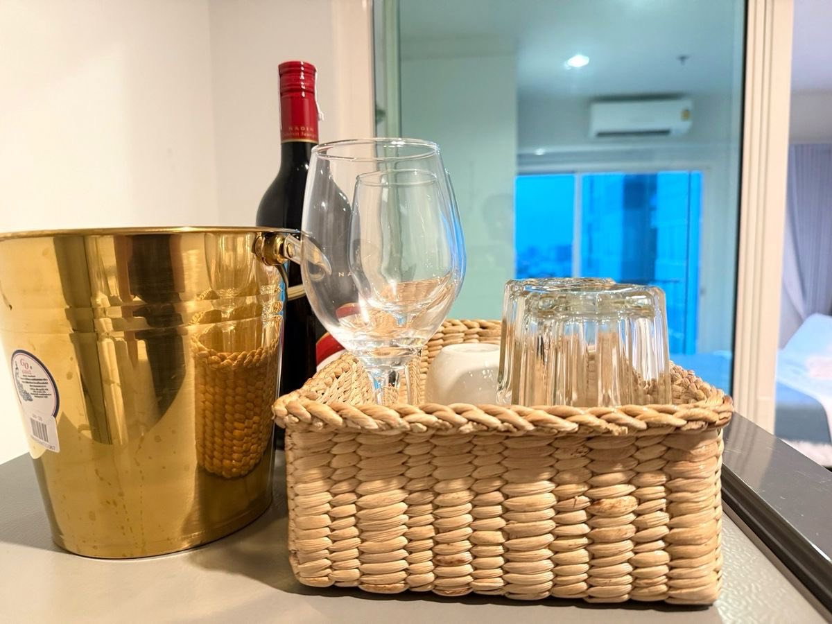 รูป 🔥 Condo for Rent – Metro Sky Wutthakat (Short to Medium Term) 🔥 (Only 450 meters from BTS Wutthakat – Ready to move in!) - รูปที่ 10/48