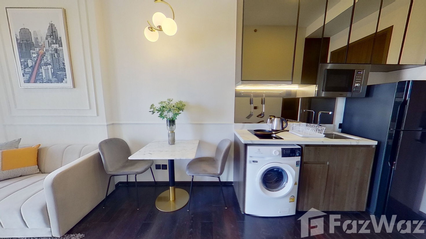 รูป ขาย คอนโด 1 ห้องนอน ในโครงการ พาร์ค ออริจิ้น ทองหล่อ 156594 - รูปที่ 3/8