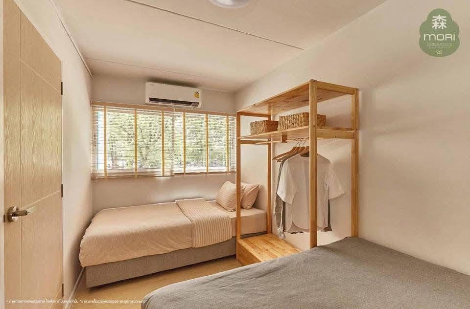 รูป code : H165 ว่างแล้ว!! คอนโดให้เช่า โมริ คอนโด เมืองทองธานี (Mori Condo Muang Thong Thani) | ห้องขนาดใหญ่ 38 ตร.ม. เฟอร์ครบ พร้อมอยู่ - รูปที่ 1/6