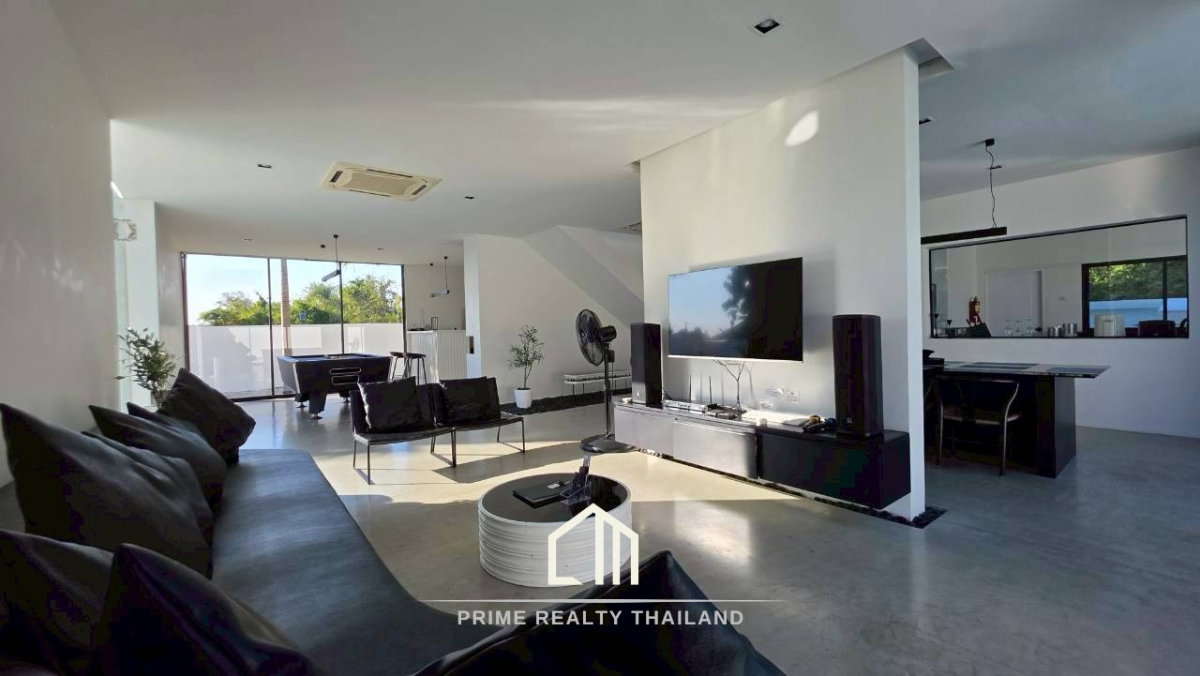 รูป บ้านพักตากอากาศ สไตล์มินิมอล หลังนี้อยู่หัวหิน 88 - รูปที่ 30/39