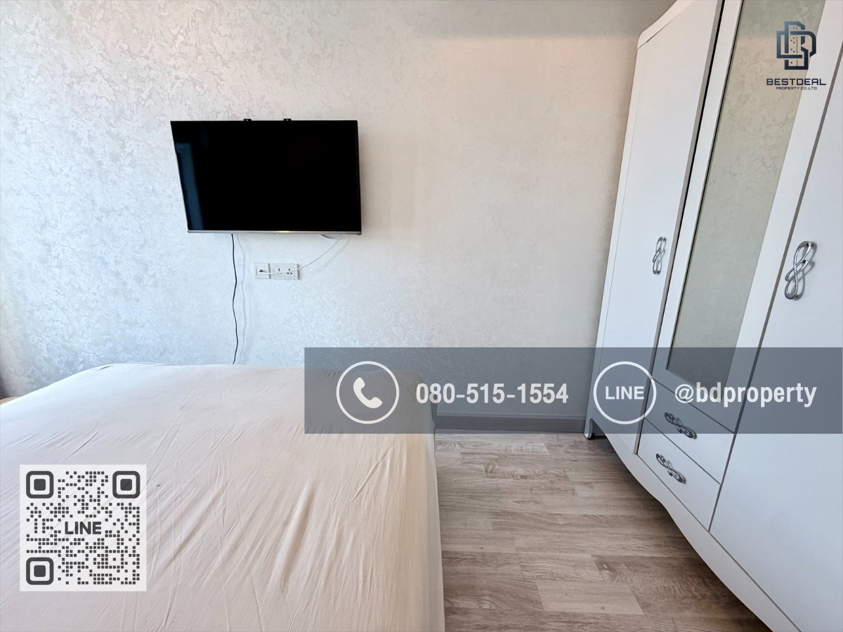 รูป Bestdeal ให้เช่า 1 ห้องนอน 31ตรม.ราคา 15,500/เดือนเท่านั้น เฟอร์นิเจอร์และเครื่องใช้ไฟฟ้าครบ“IDEO MOBI RAMA 9” ใกล้MRT และ เซ็นทรัลพระราม 9 - รูปที่ 7/13