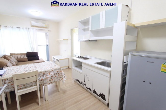 รูป ให้เช่าคอนโด A space อโศก-รัชดา 51ตร.ม. ชั้น4 ห้องริม 2นอน 2น้ำ แอร์ 3เครื่อง เช่า 18,000 เท่านั้น  - รูปที่ 2/11