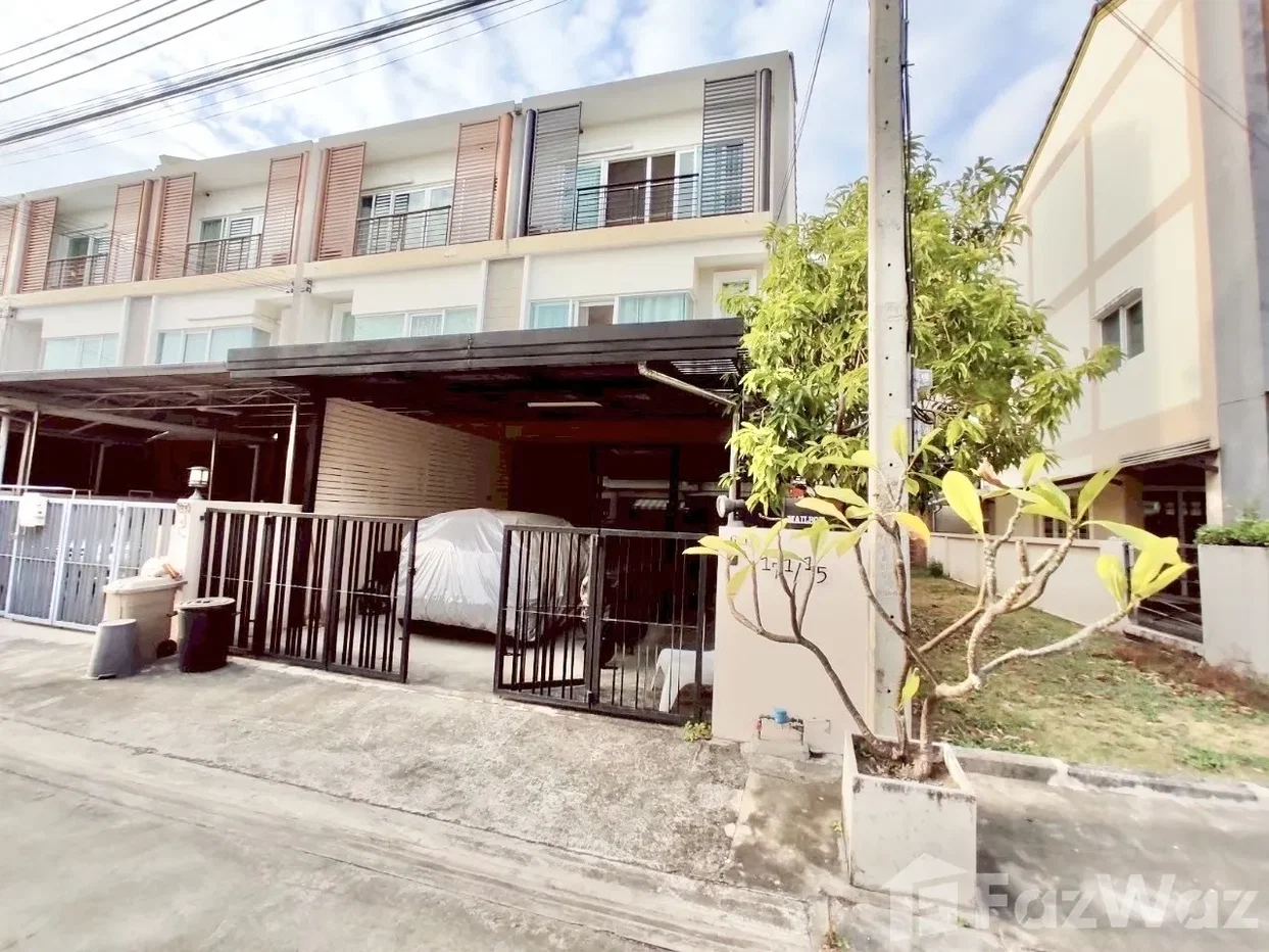 รูป ขาย ทาวน์เฮ้าส์ 3 ห้องนอน ในโครงการ คาซ่า ซิตี้ สุขุมวิท 101/1 6151274 - รูปที่ 1/9