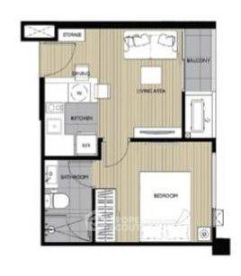picture 1-BR Condo at M Thonglor 10 near BTS Thong Lor (ID 993026) - 5/27